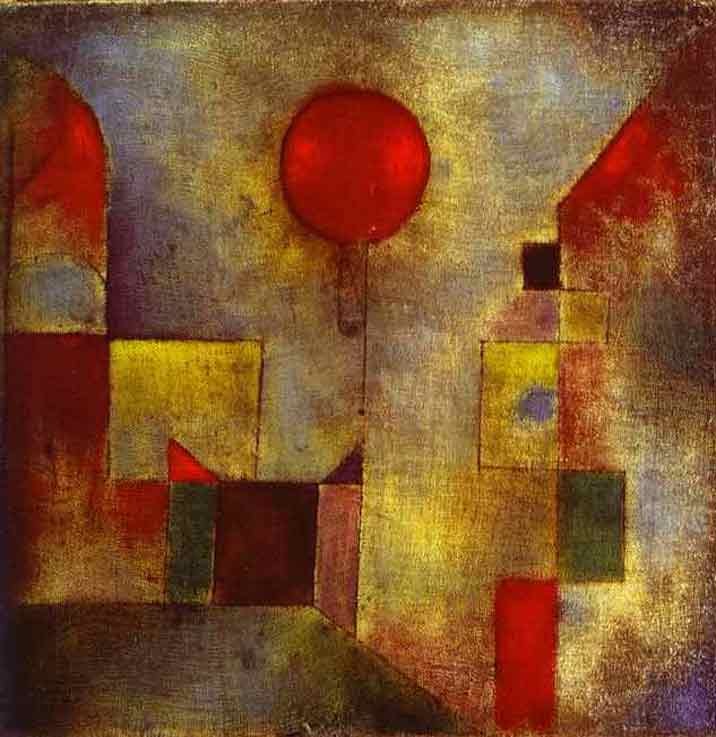 Paul Klee Red Ballon